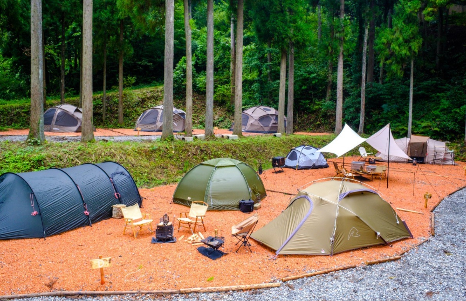 愛犬と一緒に楽しめるMIYAMA CAMPING FIELD画像