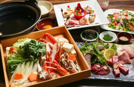 【グランピング・カニ鍋満喫／2食付】洋と和を楽しめる！あったかカニ鍋満喫★オールインクルーシブの写真