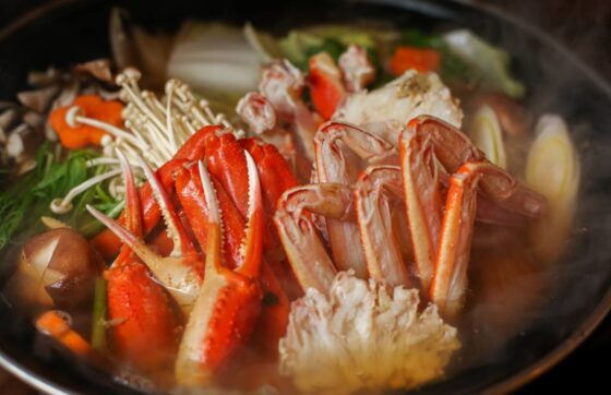 【グランピング・カニ鍋満喫／2食付】洋と和を楽しめる！あったかカニ鍋満喫★オールインクルーシブの写真